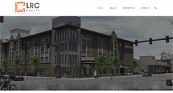 Desktop Screenshot of lrcrealty.com