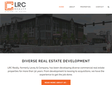 Tablet Screenshot of lrcrealty.com